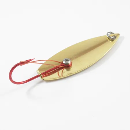 Captain Mikes Weedless Aqua Dream Cuillère, Gold/Green, 12g, Anti-herbe, #2276