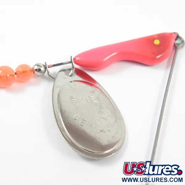 Erie Dearie Walleye Killer Spinner, Nickel / Rouge, 12g, #2291