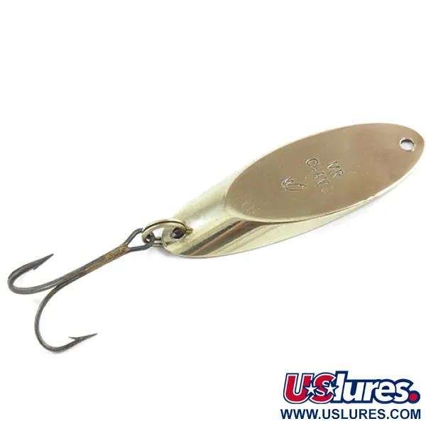 Weber MrChamp Cuillère, Laiton, 35g, Profil Réfléchissant, #2310