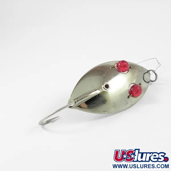 Eppinger Weedless Red Eye Wiggler Ondulante, Bronze/Nickel, 25g, #2327