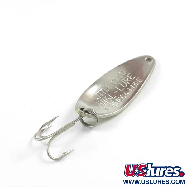 Seneca Little Cleo Cuillère, Vert/Rouge/Nickel, 7g, Marquage, #2335