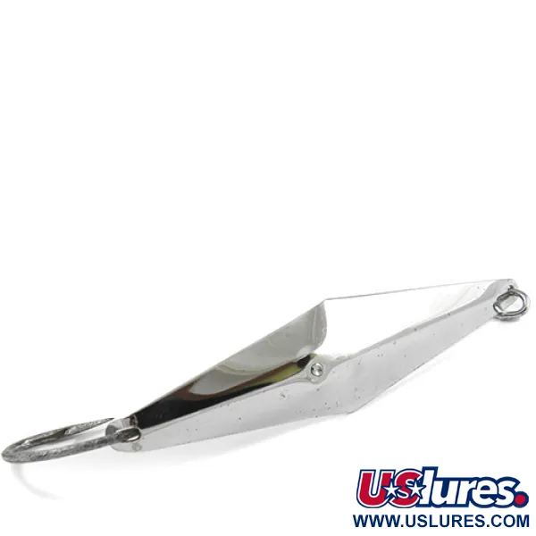 James E. Clark Clark Spoon Squid Cuillère, Nickel, 35g, Anti-herbe, #2347