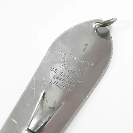 Huntington Weedless ORIGINAL DRONE SPOON 1 Cuillère, Nickel, 11g, #2354