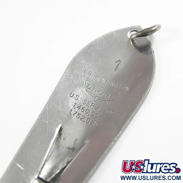 Huntington Weedless ORIGINAL DRONE SPOON 1 Cuillère, Nickel, 11g, #2354