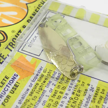 Luhr Jensen Needlefish 1 Cuillère de Traîne, Or, 2g, Laiton, #2367