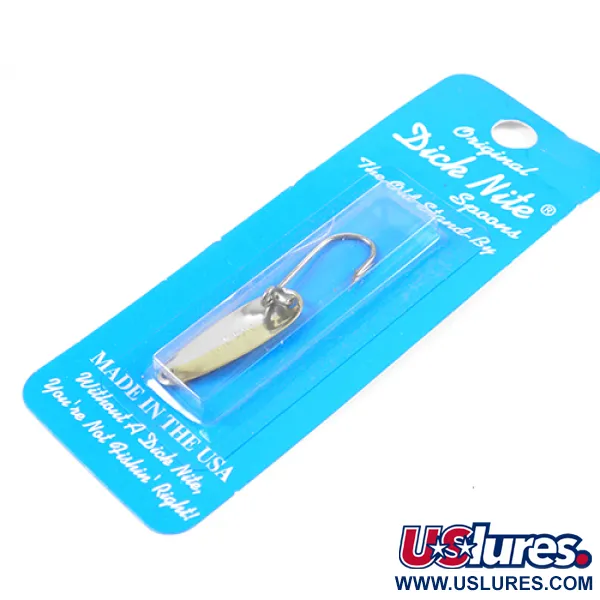 Dick Nite #1 Cuillère Traîne, Nickel / Or, 1g, #2368