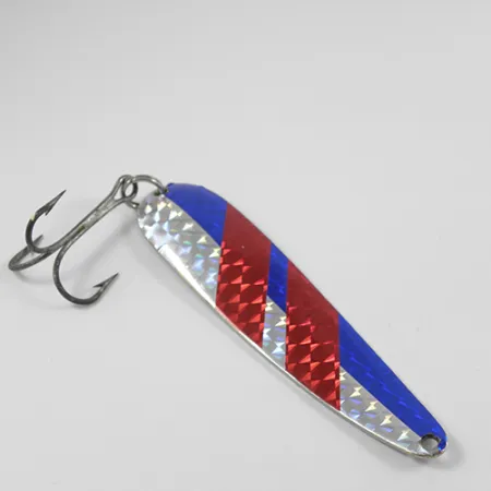 Dardevle Seadevlet Cuillère, Rouge / Bleu / Nickel, 28g, #2450
