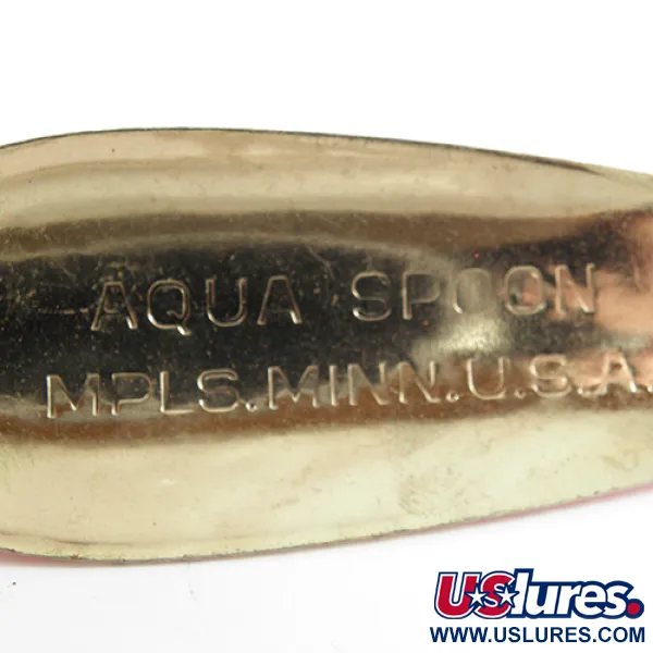 Nebco Aqua Spoon Cuillère, Or martelé / Orange, 21g, Martelé, #2452