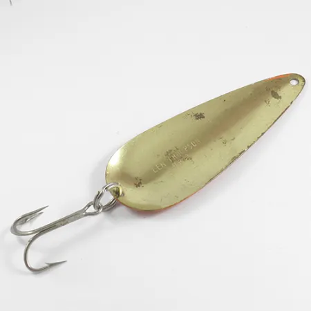 Len Thompson #4 Cuillère, Rouge/Noir/Laiton, 44g, Pour brochet, #2454