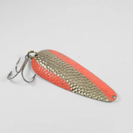 Nebco Aqua Spoon Cuillère, Or martelé/Orange, 21g, Vintage, #2457