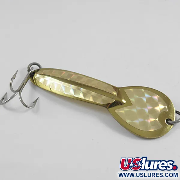Glen Evans Loco 4 Cuillère, Or, 23g, Motif Prisme, #2458