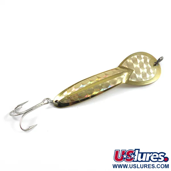 Glen Evans Loco 4 Cuillère, Or, 23g, Motif Prisme, #2458