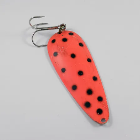 Nebco Aqua Spoon Cuillère, Rouge/Noir/Nickel, 21g, Vintage, #2459