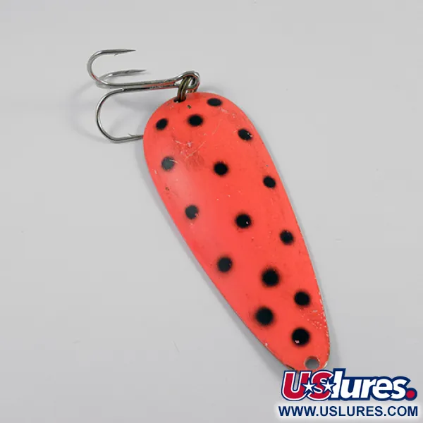 Nebco Aqua Spoon Cuillère, Rouge/Noir/Nickel, 21g, Vintage, #2459