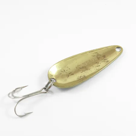 Len Thompson #1 Cuillère, Vert/Noir/Laiton, 21g, Oscillante, #2461