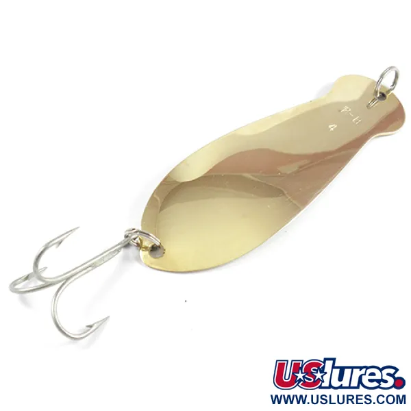 K-B Bait K-B Spoon 4 Cuillère Ondulante, Or, 40g, Galbe Profond, #2470
