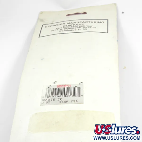 Eppinger Dardevle Huskie Junior Ondulante, Vert/Nickel, 58g, #2474