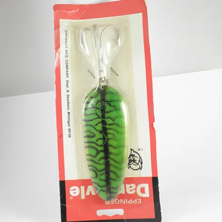 Eppinger Dardevle Huskie Junior Ondulante, Vert/Nickel, 58g, #2474