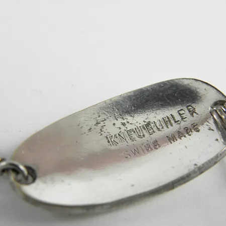 Cuillère EGB Kneubuhler Swiss made, Argent/Or, 5g, écailles, #2502