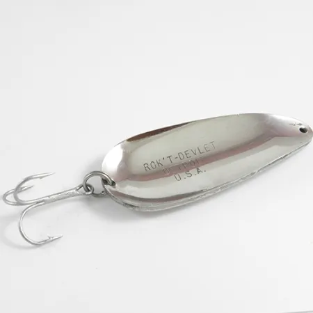 Dardevle Rok't Devlet Ondulante, Nickel, 35g, Poli, #2505