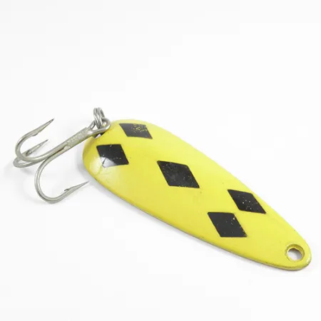 Len Thompson #2 Cuillère, Jaune/Noir/Laiton, 28g, #2519