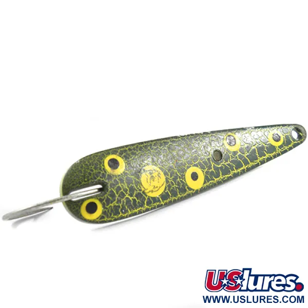 Weedless Dardevle Seadevle Imp Cuillère, Frog, 28g, anti-herbe, #2534