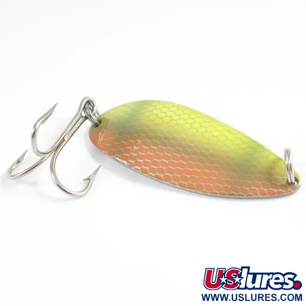 Seneca Little Cleo (Hula Girl) Cuillère, Jaune/Orange/Vert, 21g, #2541