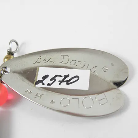 Cuiller Luhr Jensen Les Davis Bolo, Laiton/Nickel, 14g, #2570