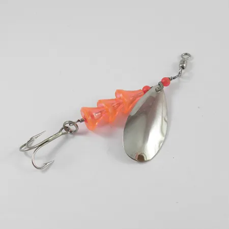 Gibbs Cuiller Tournante, Nickel, 7g, Perles Cannelées, #2571