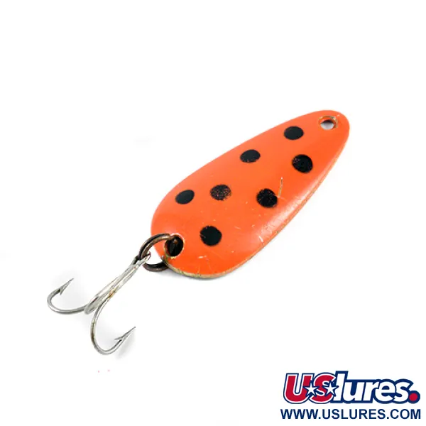 Len Thompson #00 Cuillère, Rouge/Noir/Laiton, 14g, Laiton, #2579