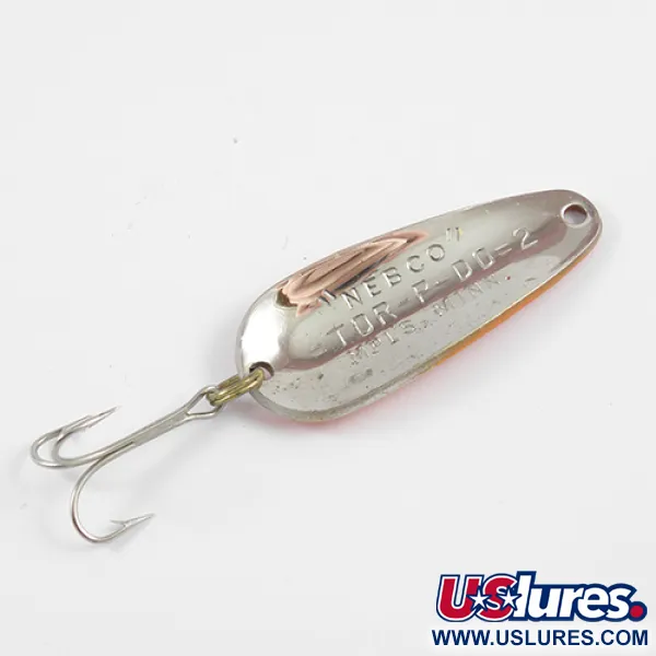 Nebco Tor-P-Do Cuillère, Rouge/Noir/Nickel, 14g, Forme Goutte, #2581