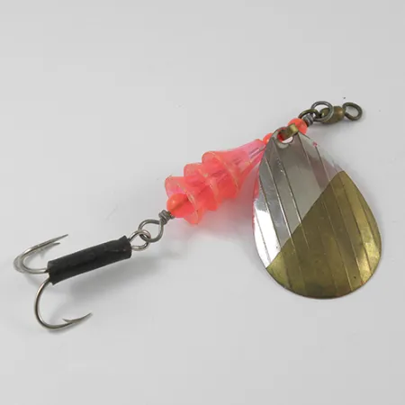 Lucky Strike Coffe Spoon Cuillère, Nickel/Laiton/Rouge, 8g, #2590