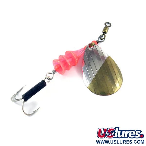 Lucky Strike Coffe Spoon Cuillère, Nickel/Laiton/Rouge, 8g, #2590