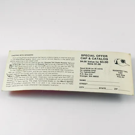 Worden’s Original Rooster Tail 6 Cuillère, Argent/Rose, 15g, #2597