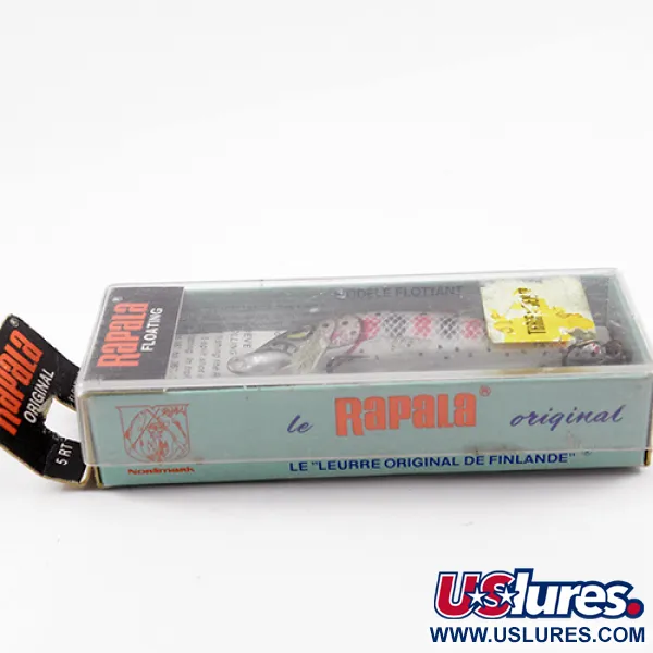 Rapala Original Floater Poisson Nageur, Rainbow Trout, 2,3g, #2611