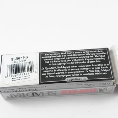 Rapala Shallow Shad Rap Poisson nageur, Perche, 7g, Balsa, #2613