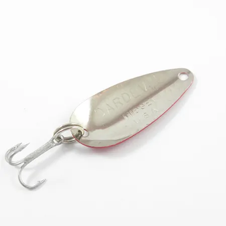 Cuillère Dardevle Midget Trout, Rouge/Blanc/Nickel, 2.5g, #2614