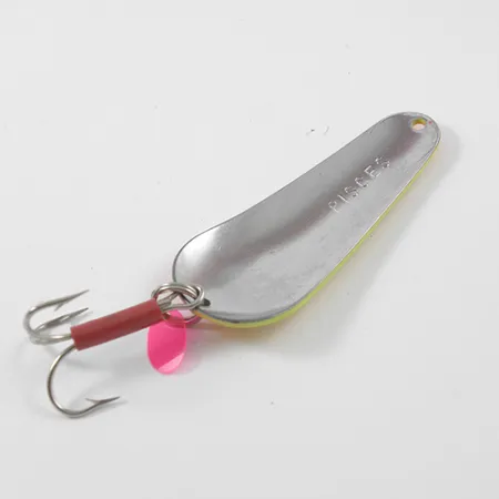 Pisces Cuillère, Yellow/Orange/Nickel, 17g, Insert holographique, #2629