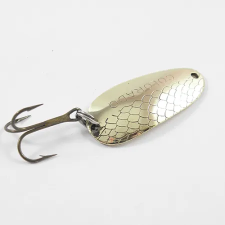 Cuillère Thomas Colorado, Or, 7g, Texture Écailles, #2636