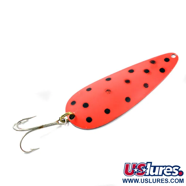 Nebco FlashBait 66 Cuillère, Rouge / Noir / Nickel, 21g, USA, #2638