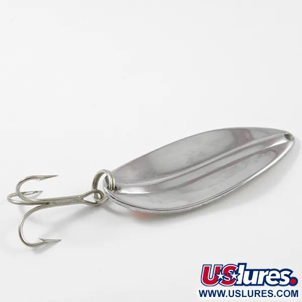 TODDCO Main liner Glow Cuillère, Glow White/Red/Nickel, 21g, #2662