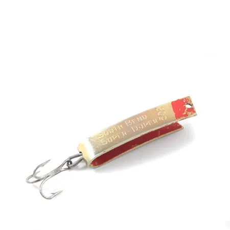 Super-Duper 502 Cuillère, Or / Rouge, 2.5g, Leurre Vintage, #2667