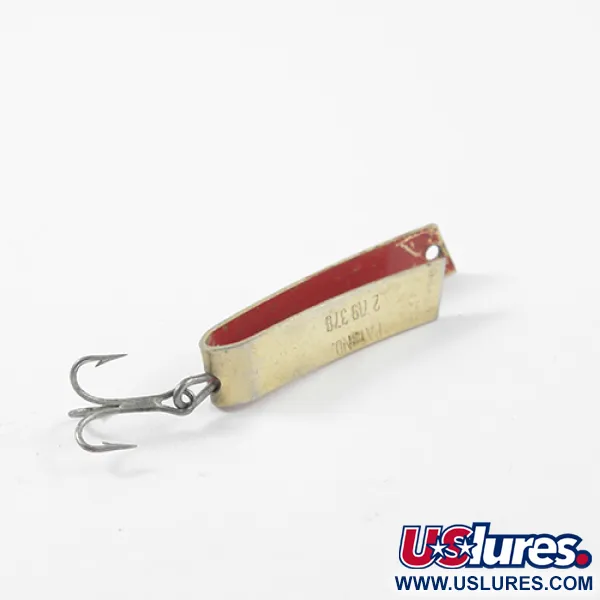 Super-Duper 502 Cuillère, Or / Rouge, 2.5g, Leurre Vintage, #2667