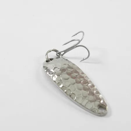 Luhr Jensen Krocodile Cuillère Ondulante, Hammered Nickel, 7g, #2682