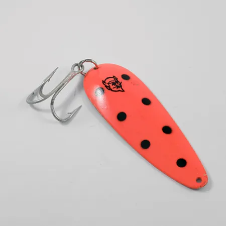 Dardevle Cuillère, Rose / Noir / Nickel, 28g, Detroit USA, #2695