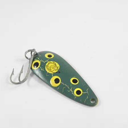 Eppinger Dardevle Imp Cuillère, Frog/Nickel, 11g, Logo Diable, #2741