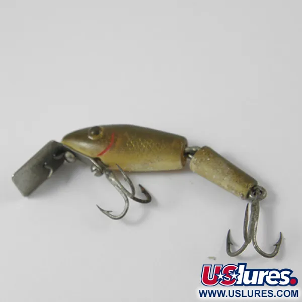 L&S Bait MirrOlure Articulé, Doré Naturel, 2g, Bavette Métal, #2747
