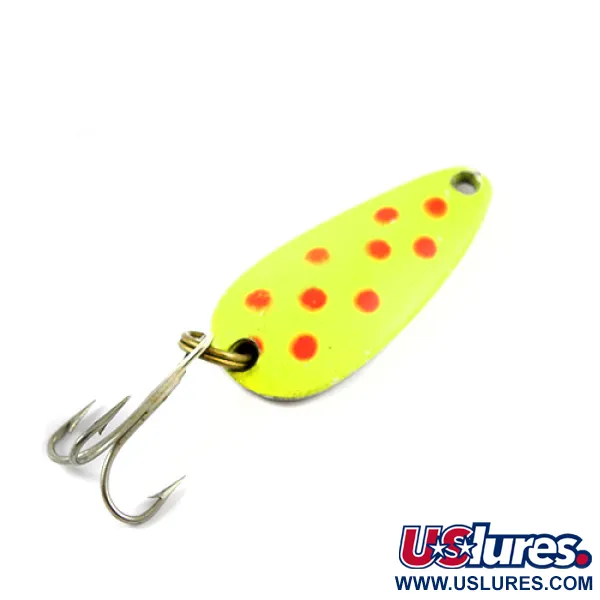 Nebco Tor-P-Do Cuiller, Jaune/Rouge/Nickel, 9g, Modèle Vintage, #2751