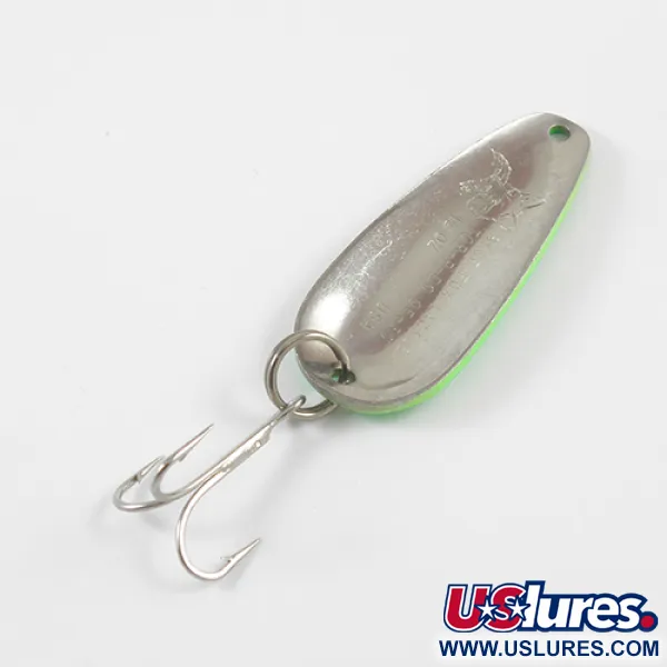 Blue Fox Tor-P-Do Cuiller, Vert/Rouge/Nickel, 14g, Forme Larme, #2757