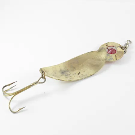 Lucky Strike One Eye Wiggler Cuillère, Or / Rouge, 28g, Laiton, #2759